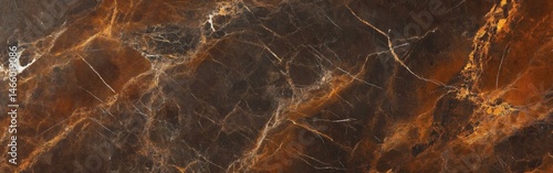 Obraz na płótnie Natural brown marble stone texture background for interior surfaces and architectural material design
w salonie