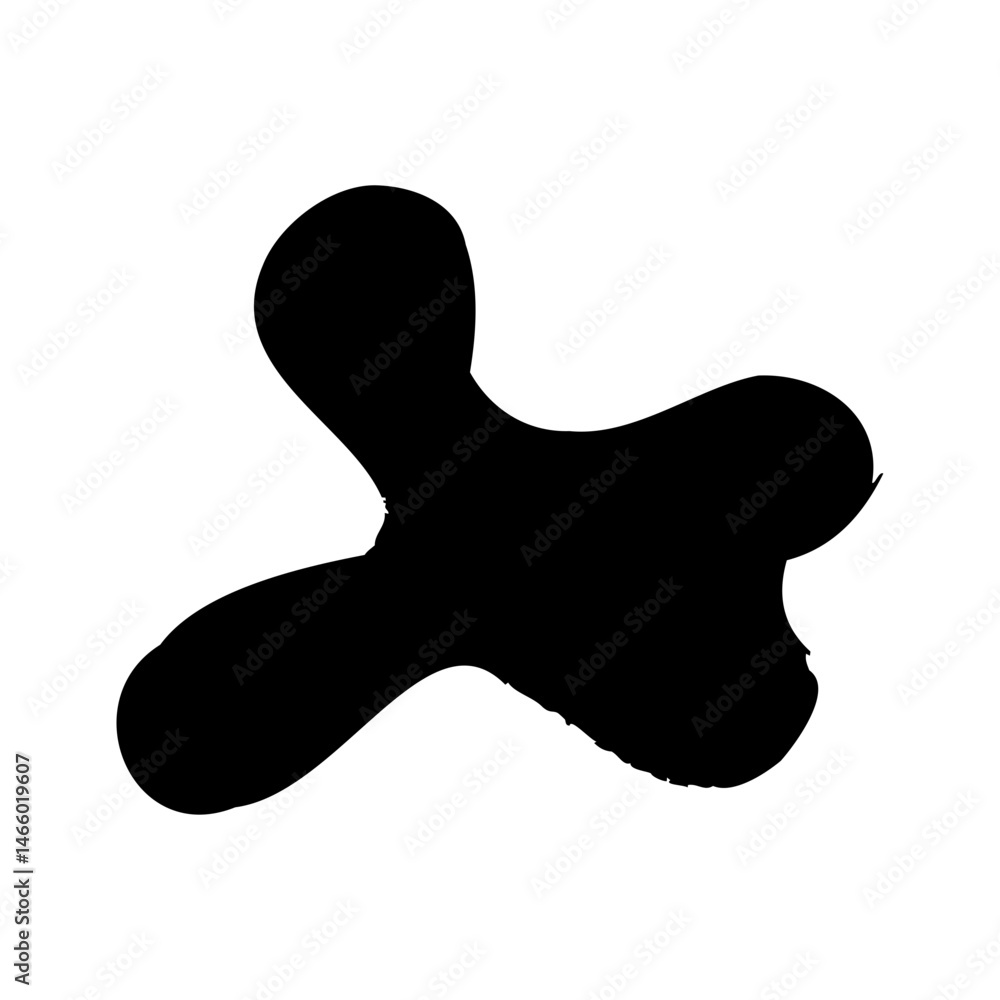 Fototapeta premium abstract black shape element