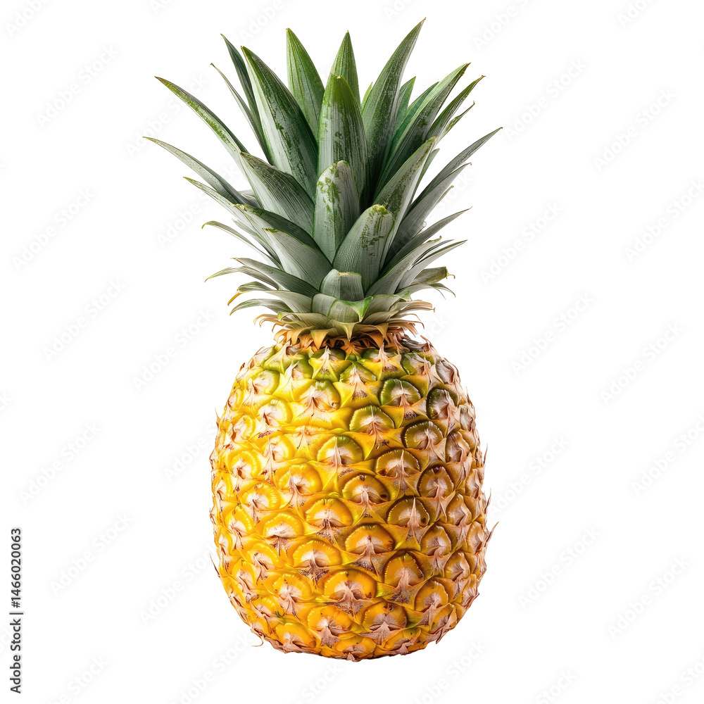 Fototapeta premium Ripe Pineapple, Close-Up