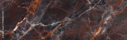 Obraz na płótnie Natural brown marble stone texture background for interior surfaces and architectural material design
w salonie