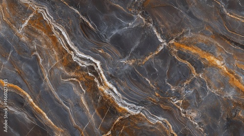 Obraz na płótnie Natural brown marble stone texture background for interior surfaces and architectural material design
w salonie