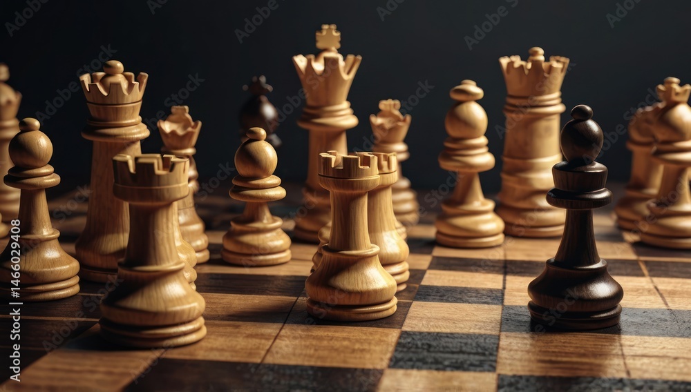 Chess game background mockup Chess game background mockup