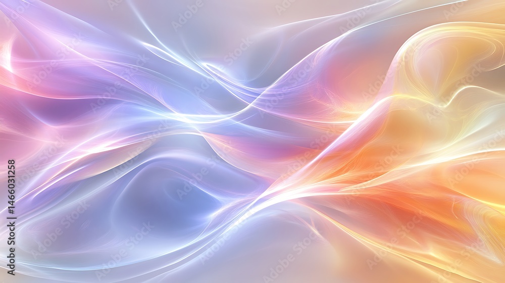 Abstract ethereal flowing colors Abstract ethereal flowing colors