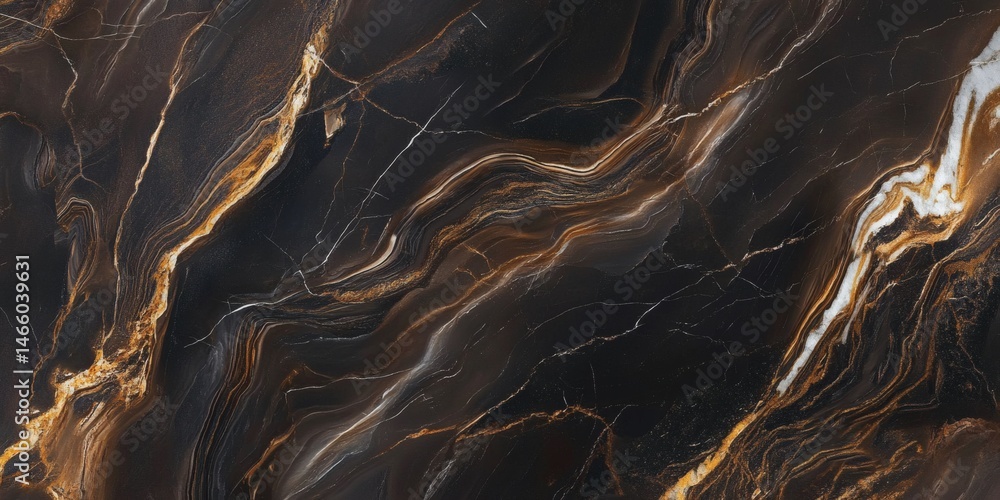 High-resolution brown marble texture showcasing natural stone patterns for use in flooring, countertops, and decorative surfaces