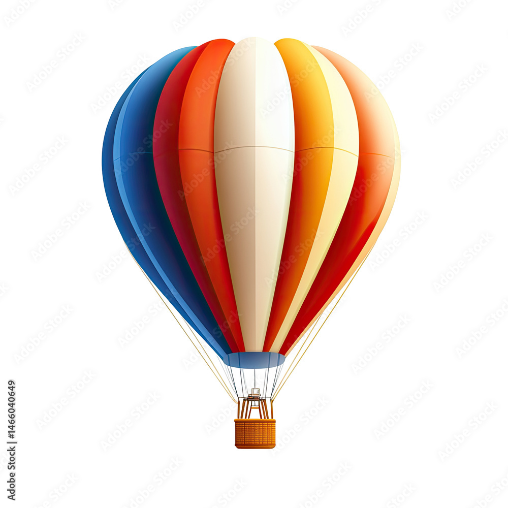 Fototapeta premium Colorful hot air balloon (2)
