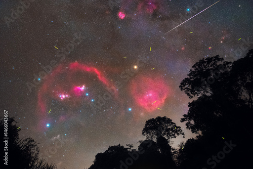 galaxy and stars