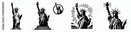 The liberty. Symbol Vector Clip art. Independence a human birthright personal autonomy emancipation from constraint.