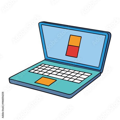 An open laptop sits idle with its screen switched off, keyboard visible, and lid upright—suggesting pause, disuse, or readiness for future tasks.
