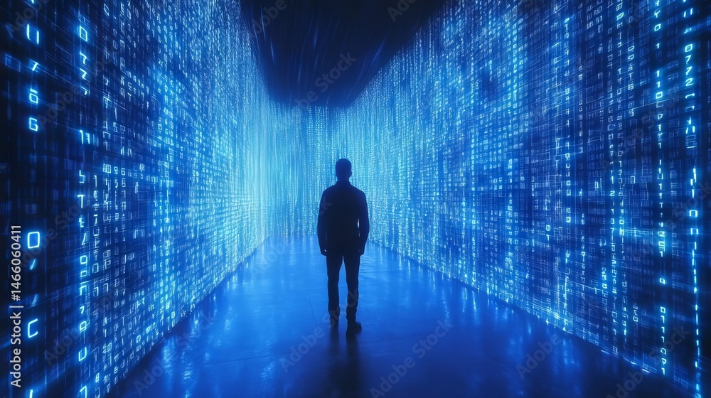 binary code background binary code background