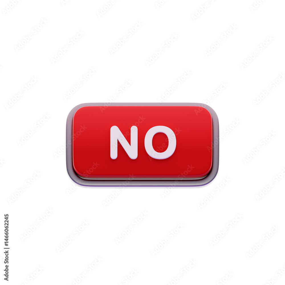 NO Label Red CTA Button NO Label Red CTA Button