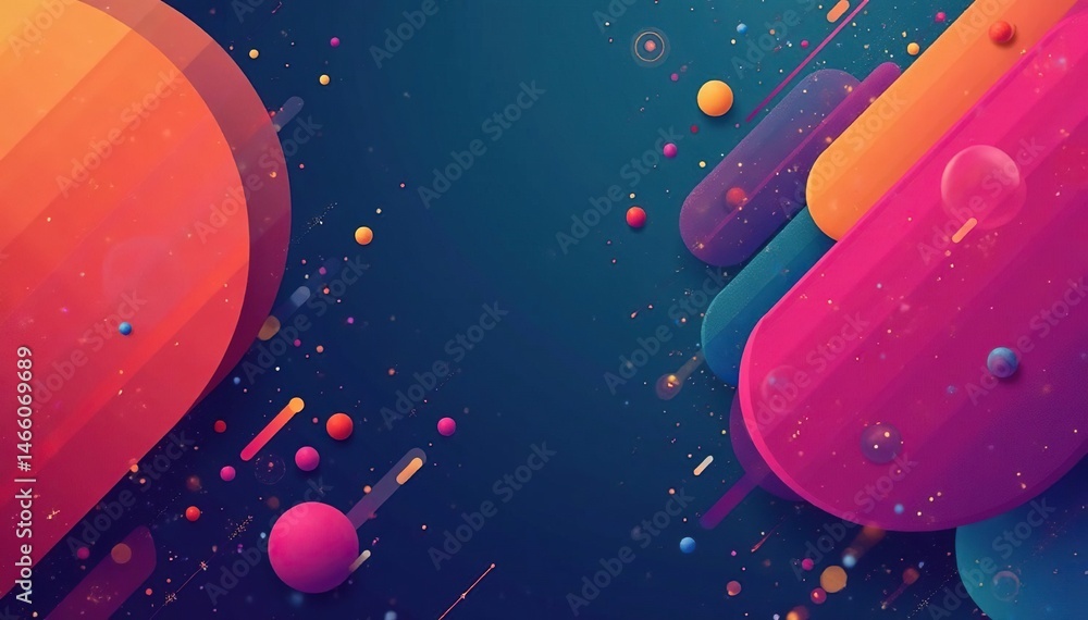 Geometric abstract shapes, vibrant modern style, triangles, contemporary, orange Geometric abstract shapes, vibrant modern style, triangles, contemporary, orange