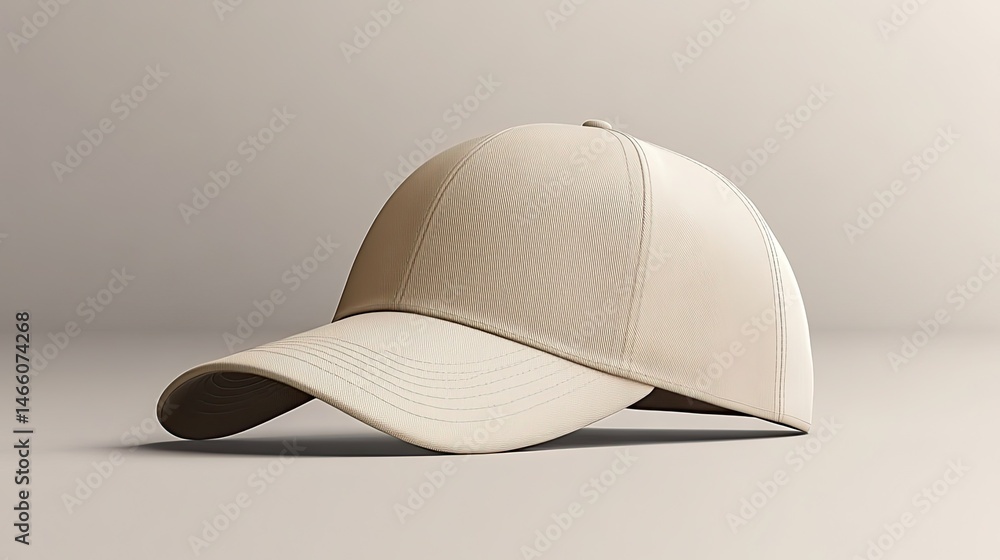 A translucent mockup of a baseball cap set against a clear backdrop for showcasing a fashion product A translucent mockup of a baseball cap set against a clear backdrop for showcasing a fashion product