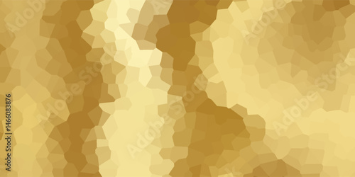 Close-up texture of natural gold silk. Light Golden fabric smooth texture surface background. Smooth elegant gold silk in Sepia toned. Texture, background, pattern, template. 3D vector illustration.