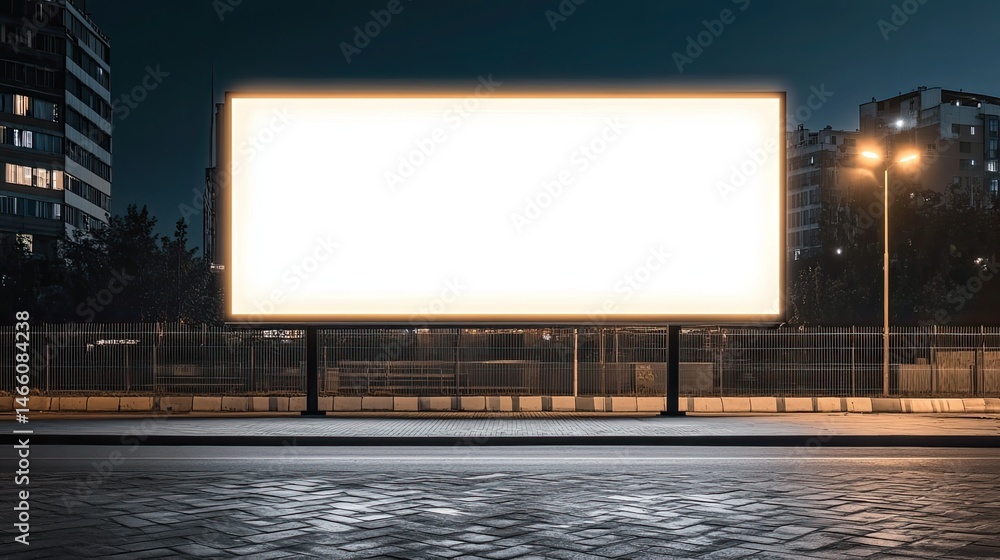 Large stand LED sign board isolated mockup for advertising purposes against a clear backdrop Large stand LED sign board isolated mockup for advertising purposes against a clear backdrop