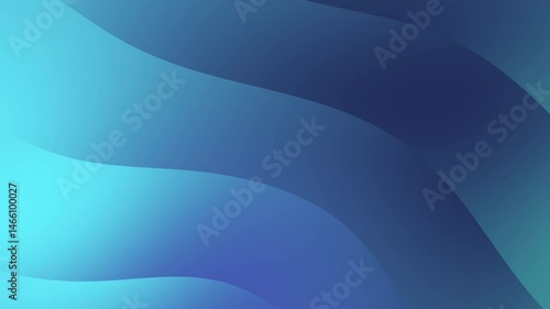 A moody navy-teal gradient with sweeping diagonal curves, perfect for motivational quotes and title cards, simple aesthetic loop background