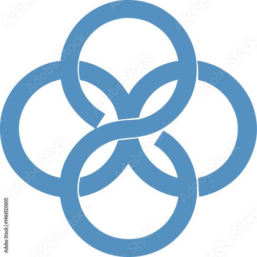 Infinity Metals LLC Logo with Sleek Metallic Infinity Loop Symbol Industrial Vector Art Instant Download