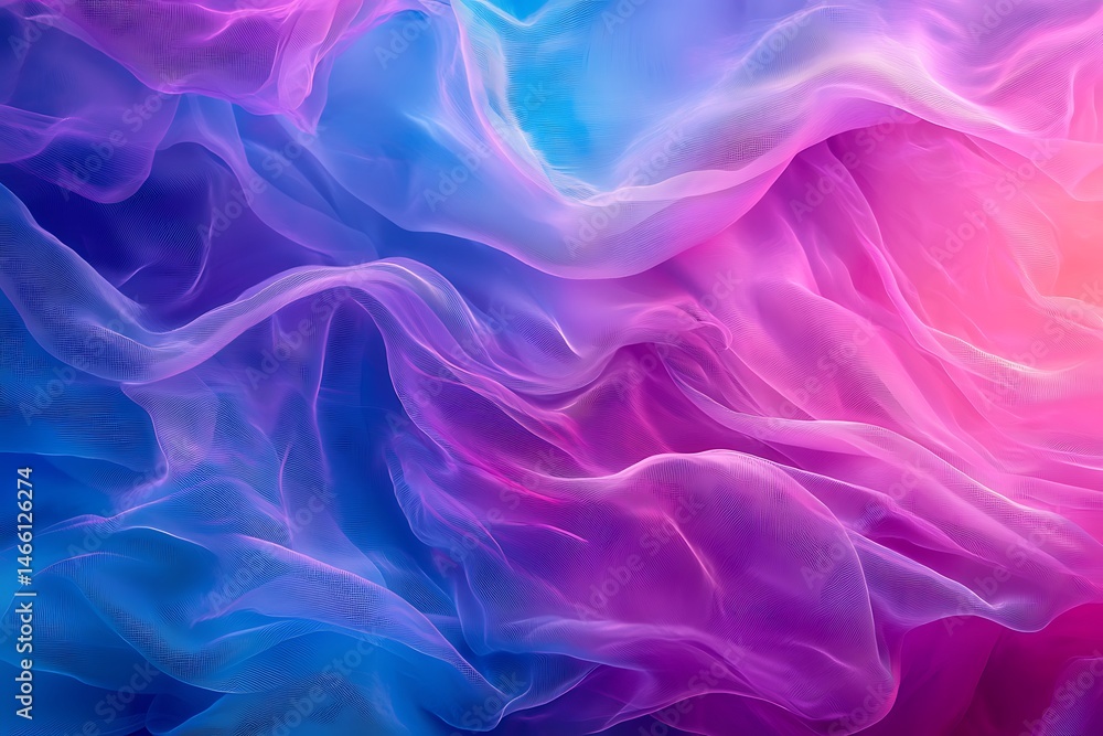 Obraz premium purple smoke on black background