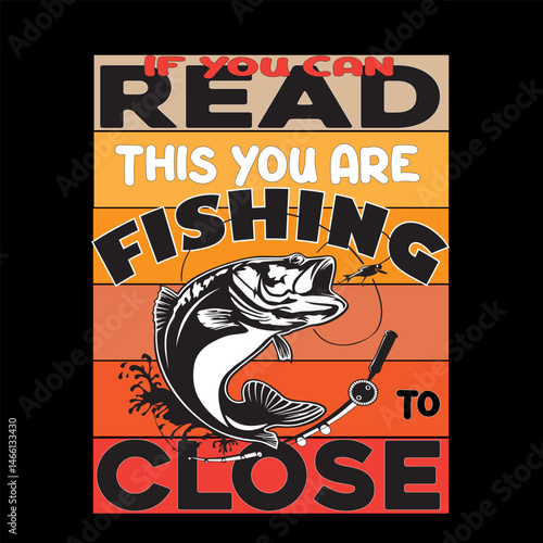 Fishing T shirt design  graphic