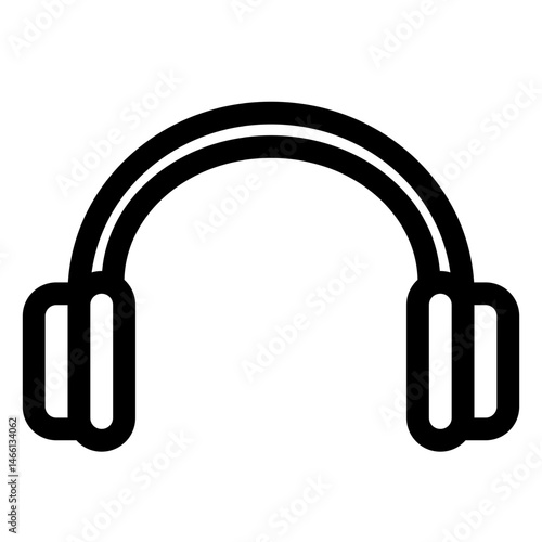 vector headphones icon