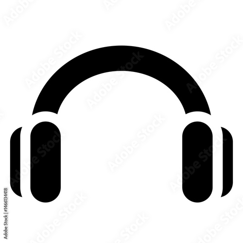 vector headphones icon
