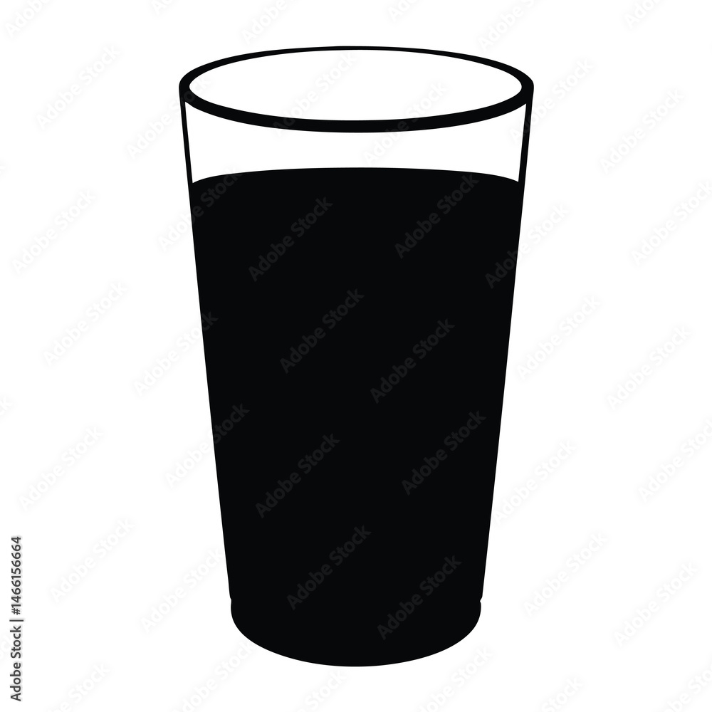 whiskey glass vector silhouette icon, black and white illustration of drinks. whiskey glass vector silhouette icon, black and white illustration of drinks.