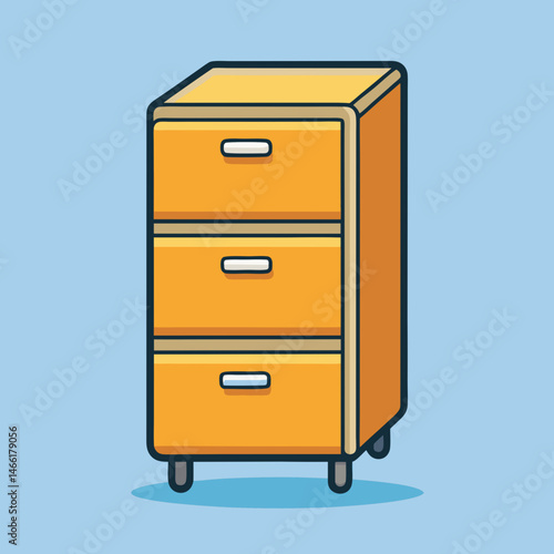 wooden cabinet with drawers