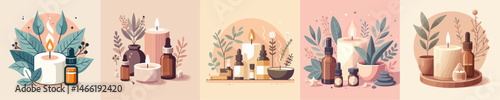Tranquil Aromatherapy: A Candlelit Escape