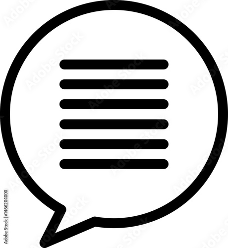 Speech Bubble Ellipsis
