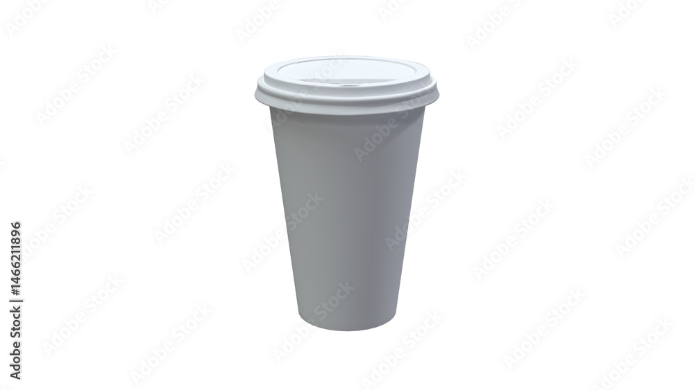 paper coffee mug isolated on white paper coffee mug isolated on white
