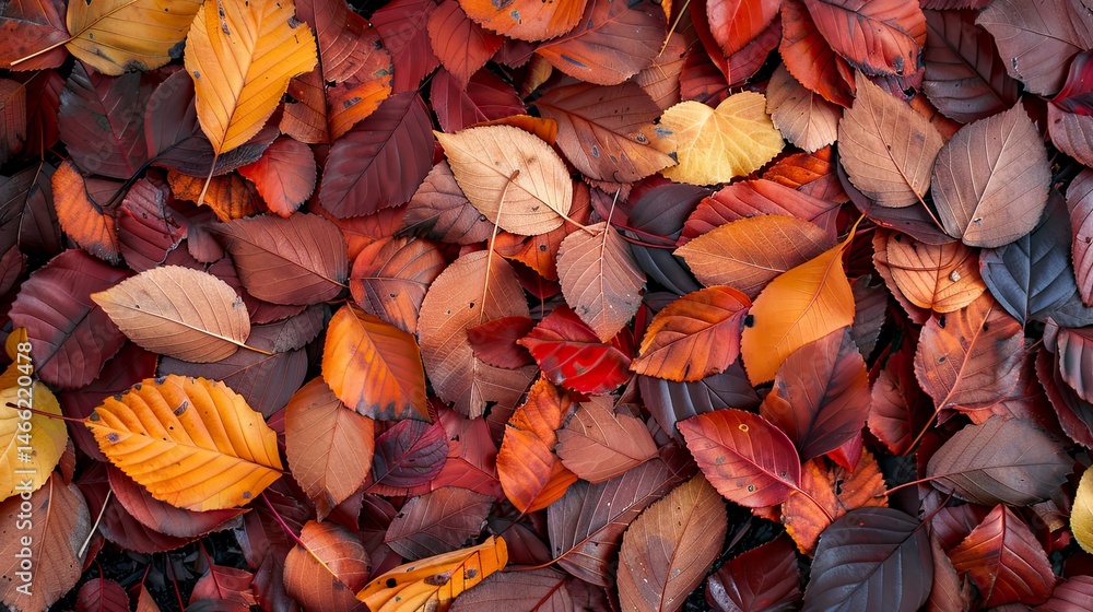 A vibrant tapestry of autumn leaves A vibrant tapestry of autumn leaves