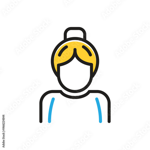 Multi color icon for wife