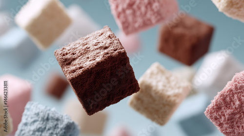Delicious Marshmallow Cube ...