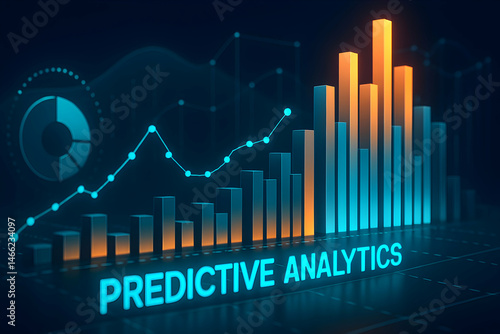 Visual data representation with analytics graphics.