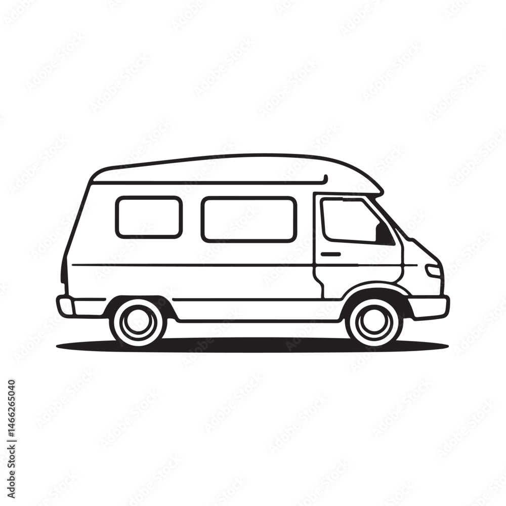 A red mini auto vector illustration depicts a small cartoon vehicle, ideal for transport and isolated on a background A red mini auto vector illustration depicts a small cartoon vehicle, ideal for transport and isolated on a background