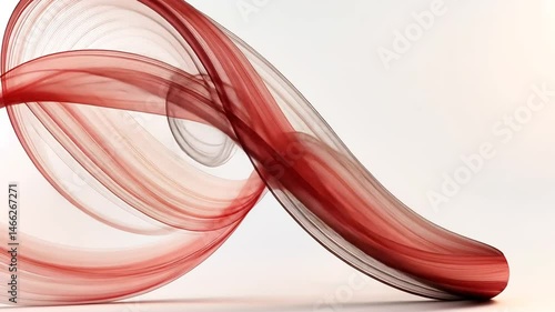 Abstract flowing ribbons background with dynamic motion and subtle color gradients