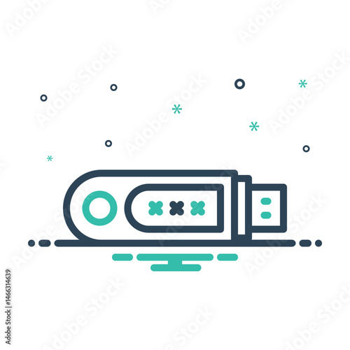 Mix icon for security token
