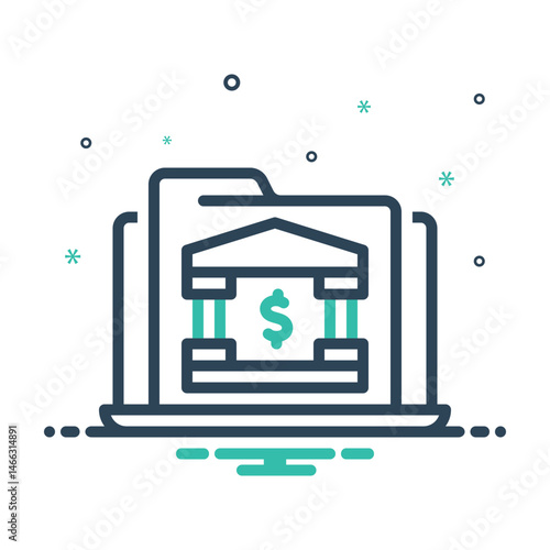 Mix icon for web banking