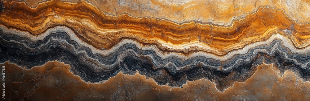 Abstract Swirling Pattern in Brown Gold and Black Hues Abstract Swirling Pattern in Brown Gold and Black Hues