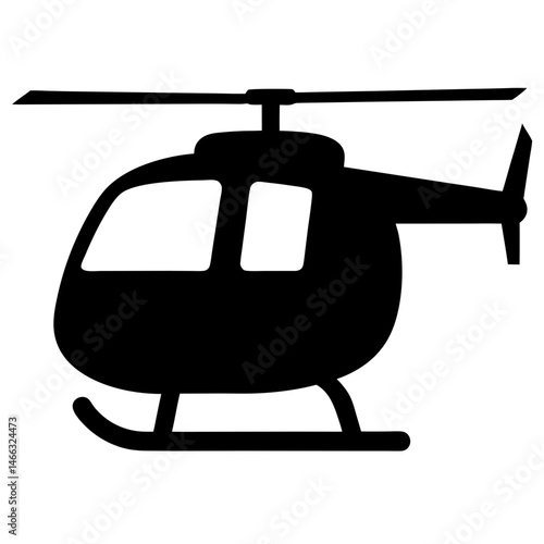 helicopter , black and white illustration of vehicles.