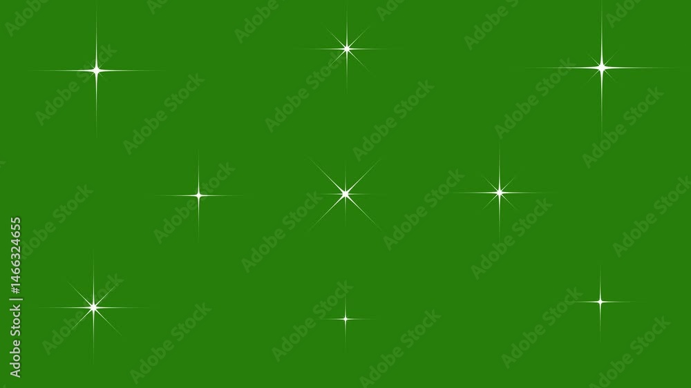 sparkling stars animation, Twinkle light stars sparkling, Star twinkling for festive holiday event. night sky, Glow twinkle movement timeline, energy explosion video. black screen background 4k video
