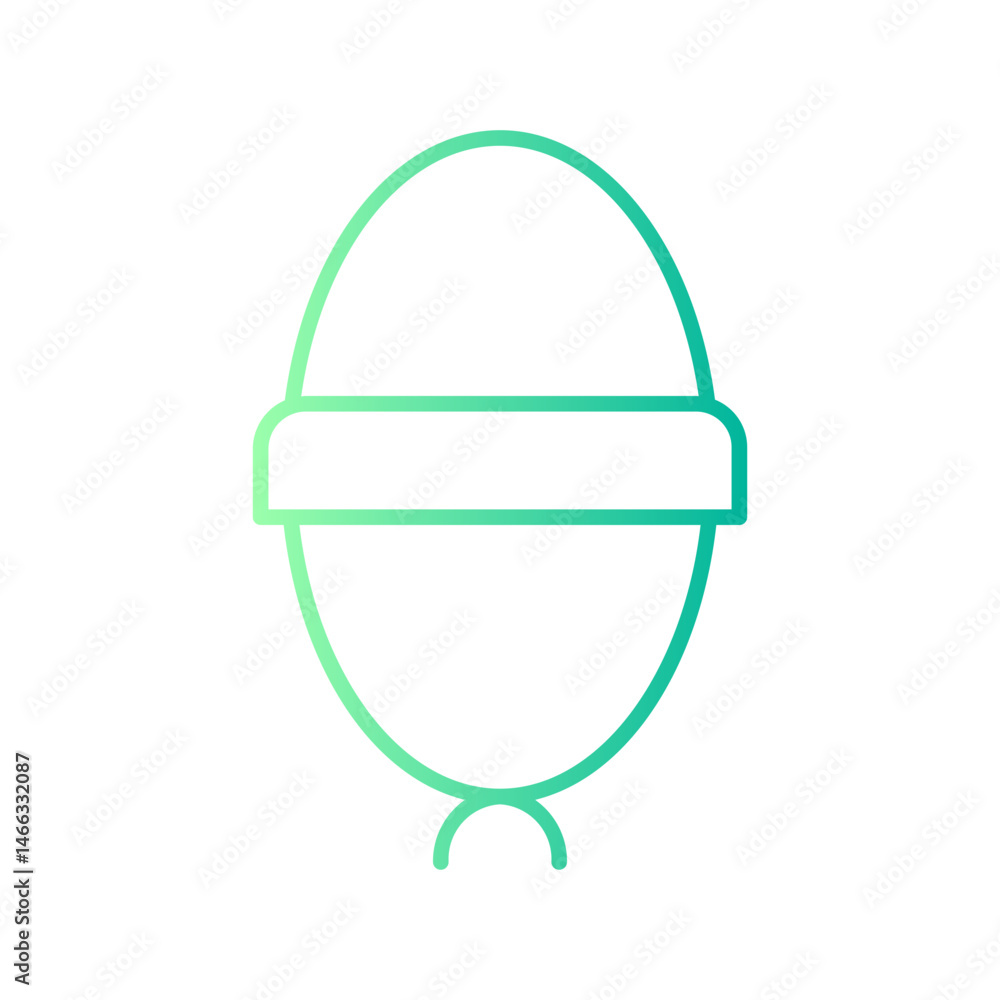 hat gradient icon hat gradient icon