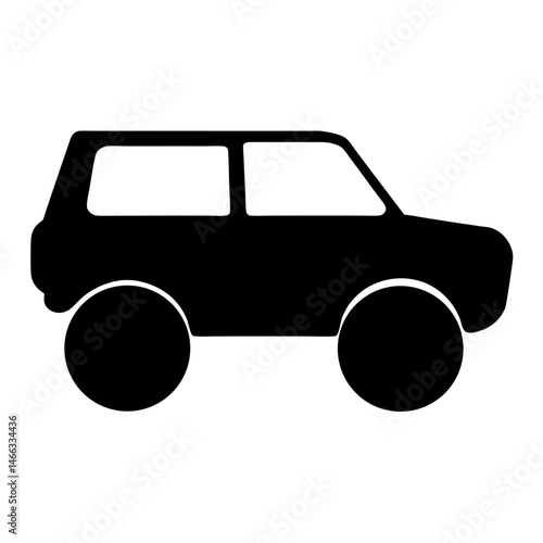 off road vehicle , black and white illustration of vehicles.