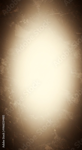 Sepia Embrace: Glowing Light Through Textured Dark