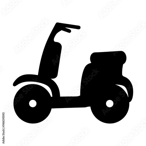 segway scooter , black and white illustration of vehicles.