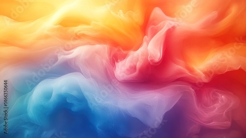 Abstract Colorful Swirls: A Symphony of Hues and Shades