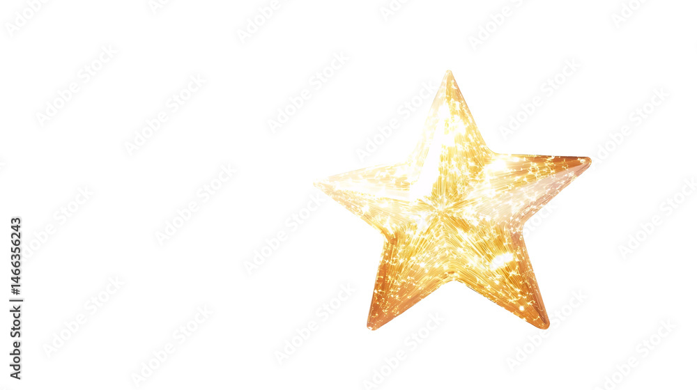 Radiant Star Shaped Light Radiant Star Shaped Light