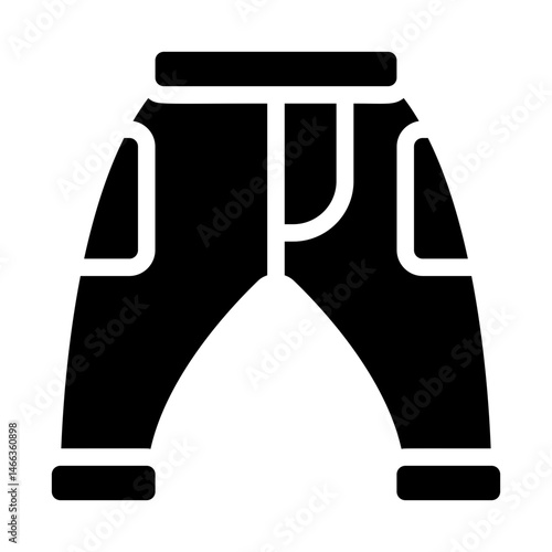 Sweatpants Solid Icon