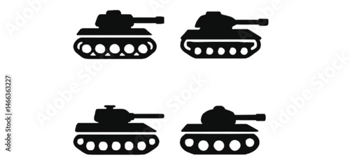 Military tanks ready to attack the enemies,War situation,Army equipments for bombing the opposition 