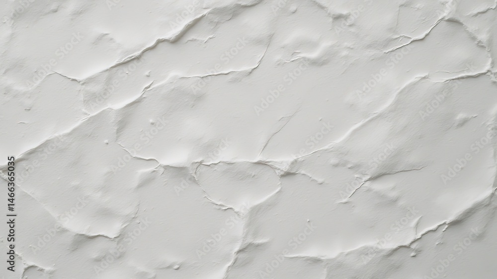 Obraz premium Textured White Wall Surface with Subtle Cracks and Patterns