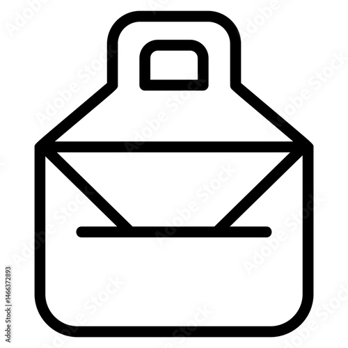 Packaged food Line Icon
